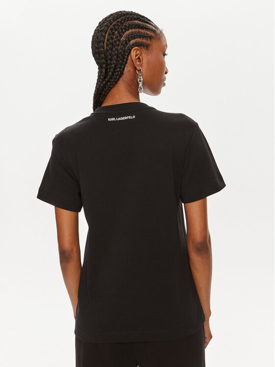 KARL LAGERFELD KARL LAGERFELD T-särk 245W1717 Must Regular Fit