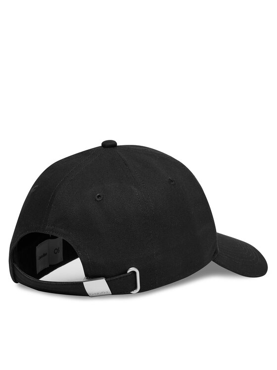 Calvin Klein Calvin Klein Cappellino Cotton Twill W/ Hw Cap LV04F5072G Nero