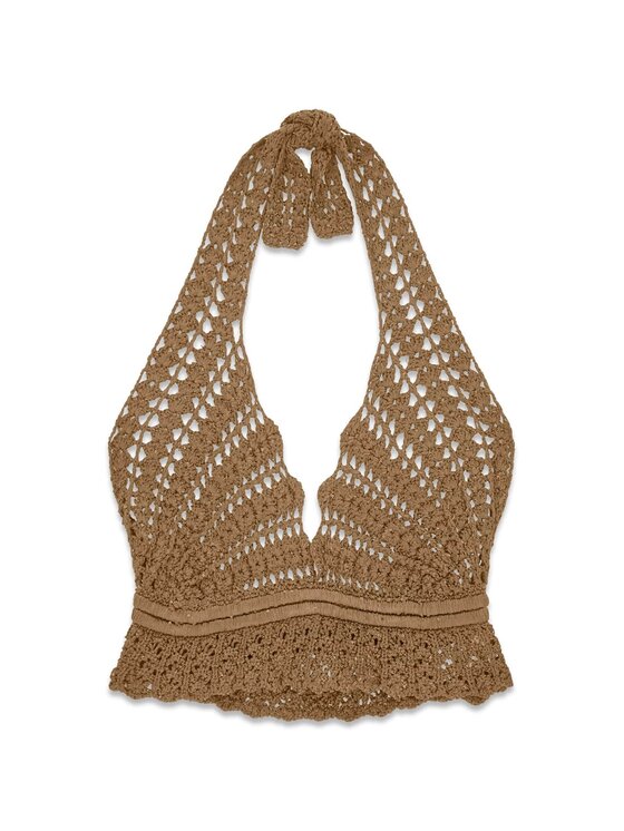 Guess Guess Top 182575 Beżowy Classic Fit