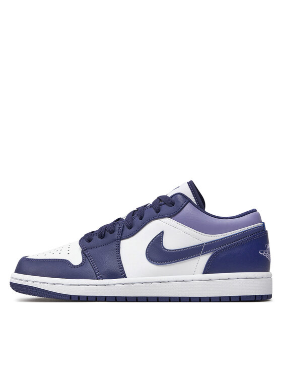Nike Nike Sneakersy Air Jordan 1 Low 553558 515 Fioletowy
