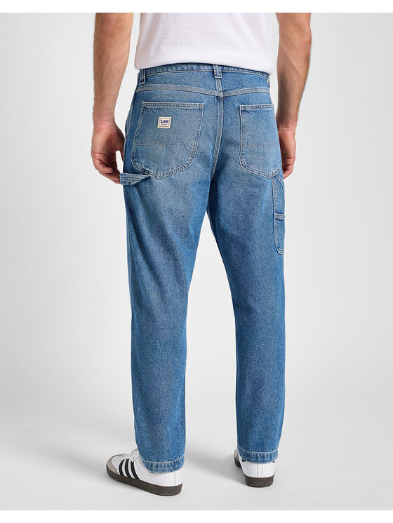Lee Lee Jeansy CARPENTER Niebieski Loose Fit