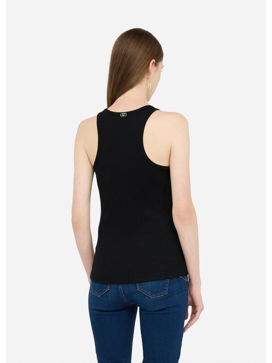 Liu Jo Liu Jo Top MF5447J4822P9124 Nero Slim Fit