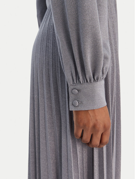 Marella Marella Коктейлна рокля Mallo 2613621031 Сив Regular Fit