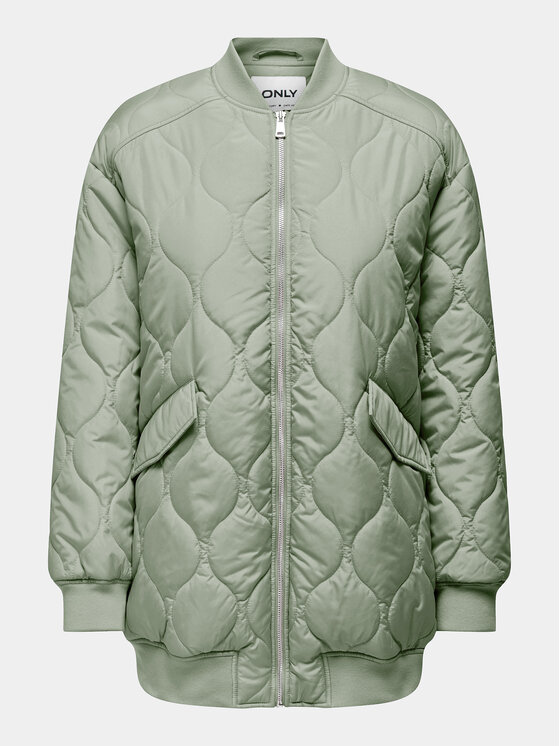 ONLY ONLY Prijelazna jakna Tina 15300060 Zelena Regular Fit