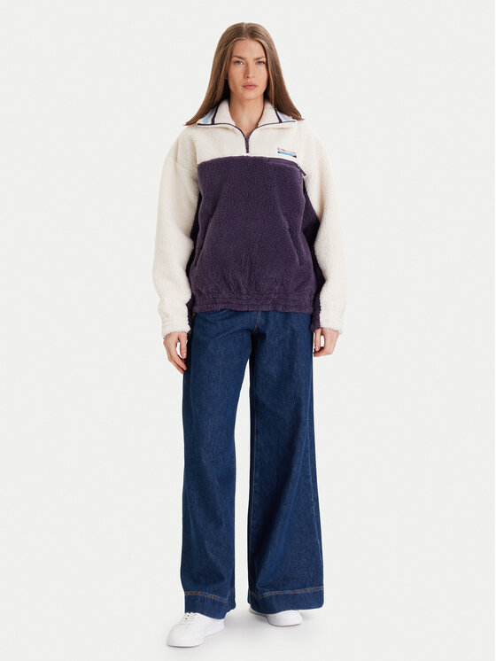 Lacoste Lacoste Полар SF5266 Тъмносин Oversize