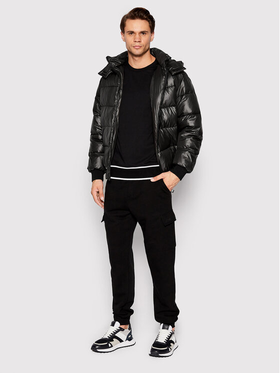 Ice Play Ice Play Μπουφάν χειμωνιάτικο 22I U1M0 J021 6415 9000 Μαύρο Regular Fit