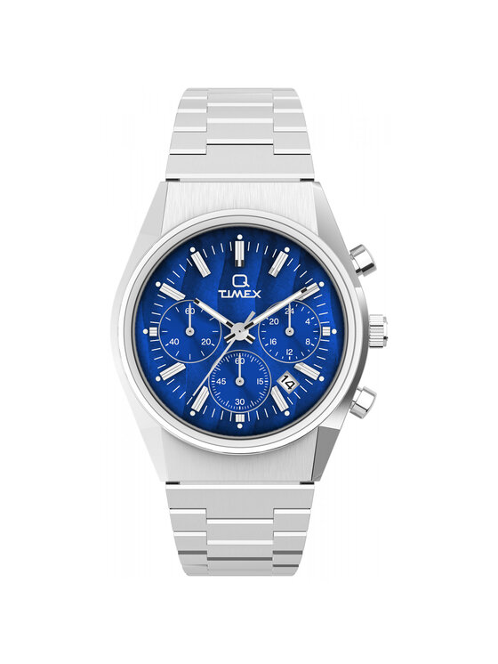 Timex Timex Zegarek TW2W33700 Srebrny