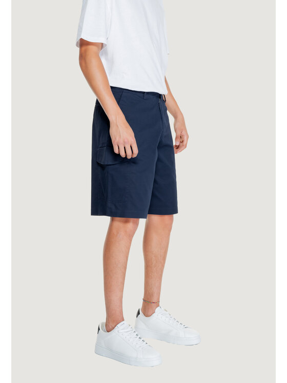 Armani Exchange Armani Exchange Szorty plażowe 3DZS07 ZN3TZ Niebieski Bermuda Fit