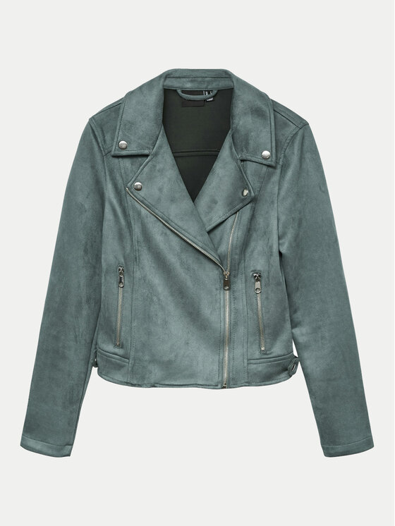 Vero Moda Vero Moda Kurtka z imitacji skóry Jose 10300938 Zielony Regular Fit