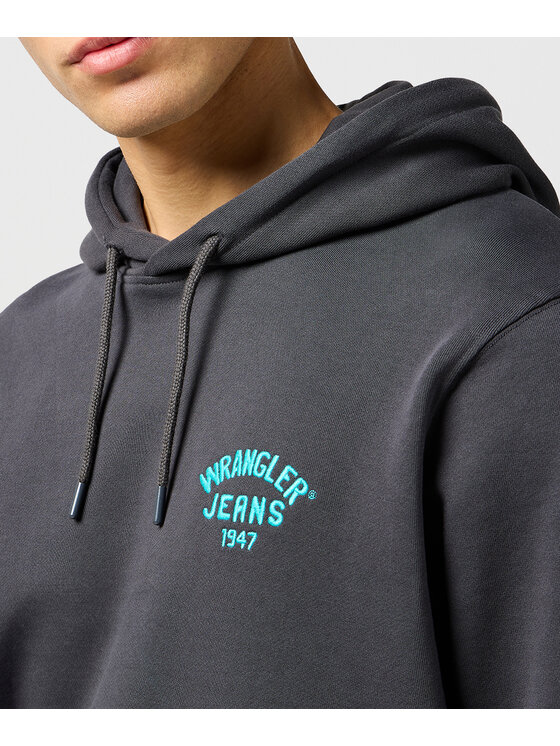 Wrangler Wrangler Felpa 112364094 Nero Regular Fit