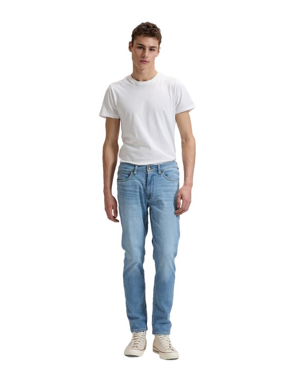 Lee Lee Jeansy 112377686 Niebieski Slim Fit
