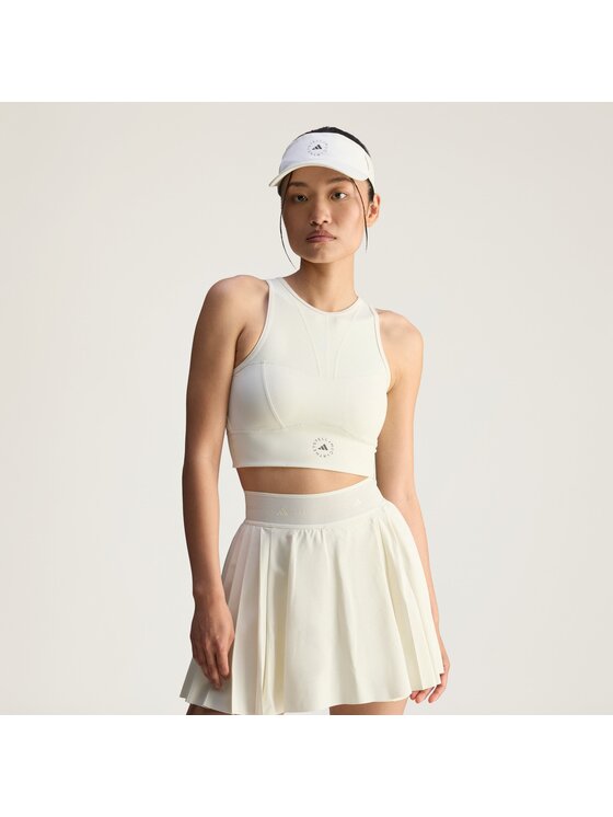 adidas by Stella McCartney adidas by Stella McCartney Biustonosz sportowy 155337 Beżowy