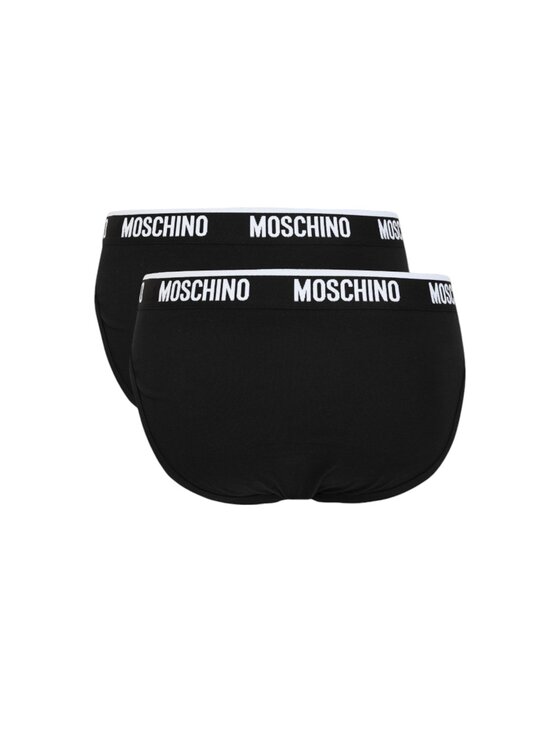 MOSCHINO MOSCHINO Set di slip classici 2pack slip - Moschino - black basic Nero