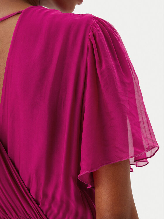 Haveone Haveone Sommerkleid AFF-N006 Rosa Loose Fit