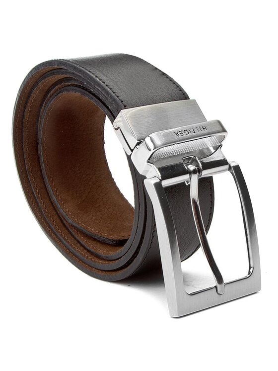 Tommy Hilfiger Tommy Hilfiger Pasek Męski Ray Belt 3.5 Rev AM0AM02220 90 Brązowy