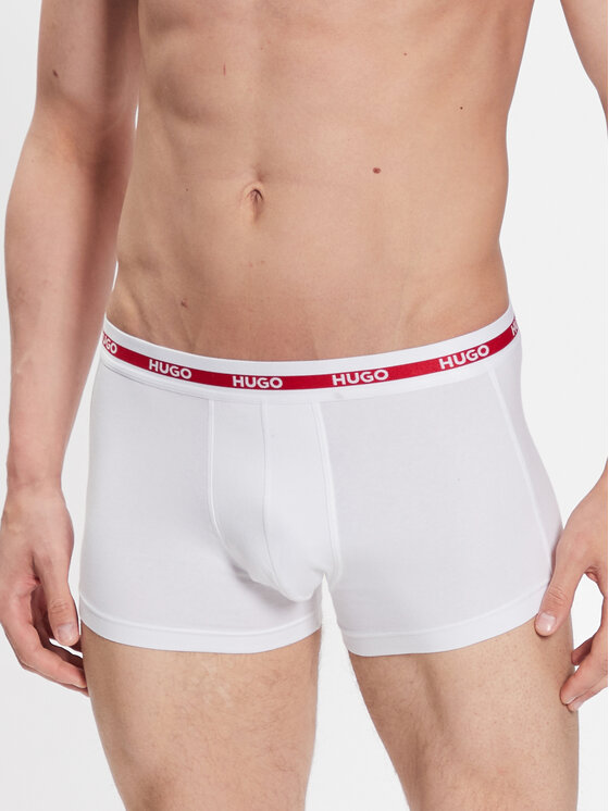 HUGO Hugo Set od 3 para bokserica 50492375 Bijela