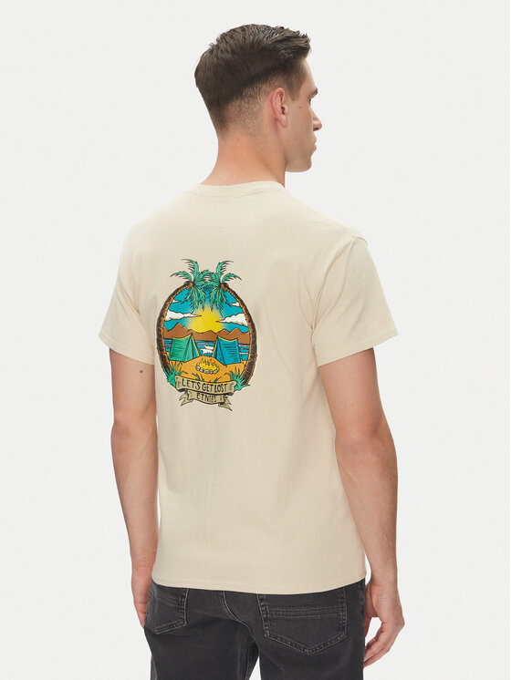 Etnies Etnies T-Shirt Camp Vibes 4130003782 Beżowy Regular Fit
