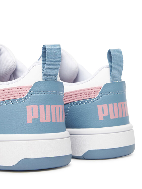 Puma Puma Sportcipők Rebound V6 Lo Jr 393833 30 Fehér
