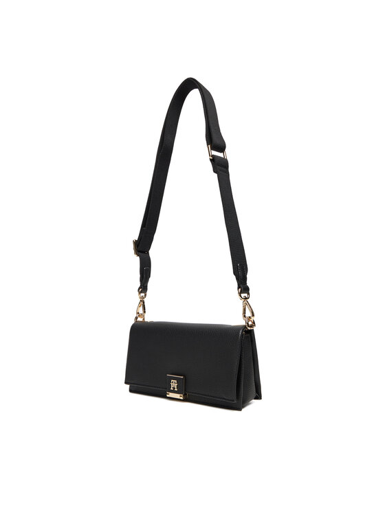 Tommy Hilfiger Tommy Hilfiger Torebka Th Her Mini Crossover AW0AW17949 Czarny