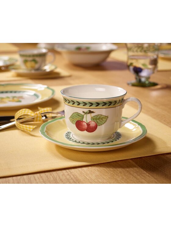 Villeroy & Boch Villeroy & Boch Spodek do filiżanki French Garden Fleurence Villeroy & Boch Zielony