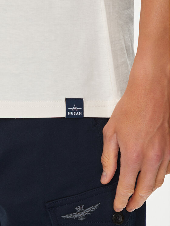 Aeronautica Militare Aeronautica Militare Majica 241TS2256J607 Bela Regular Fit