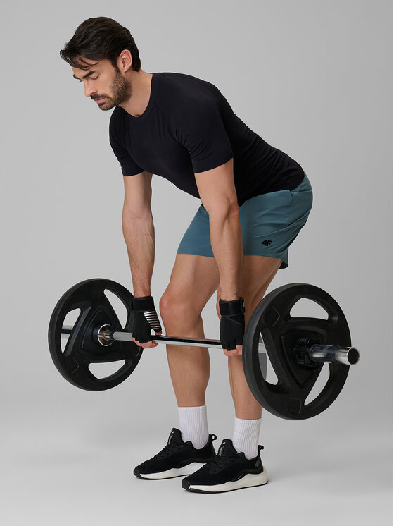 4F 4F Szorty sportowe NO LIMITS Turkusowy Regular Fit