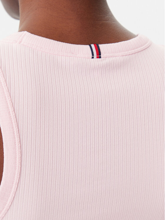 Tommy Hilfiger Tommy Hilfiger Top WW0WW38635 Rosa Slim Fit
