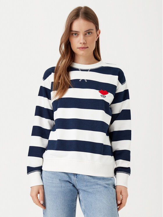JDY JDY Felpa Boogie 15320335 Blu scuro Loose Fit