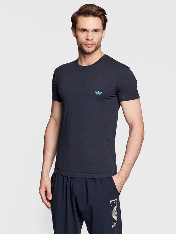 Emporio Armani Underwear Emporio Armani Underwear Tričko 111035 2F512 00135 Tmavomodrá Regular Fit