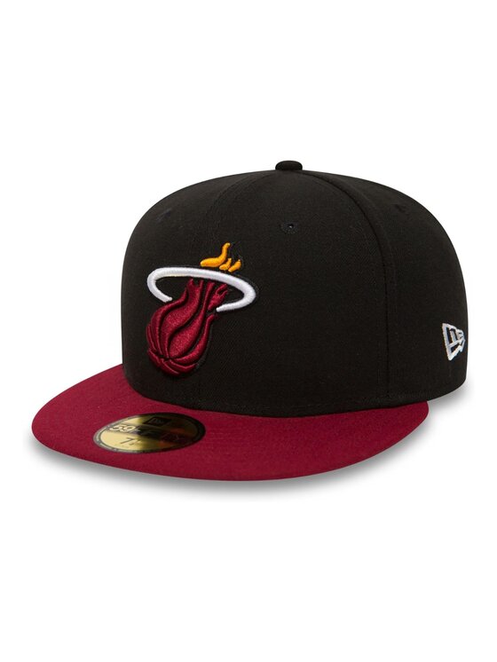 New Era New Era Czapka z daszkiem NBA Miami Heat Basic Czarny