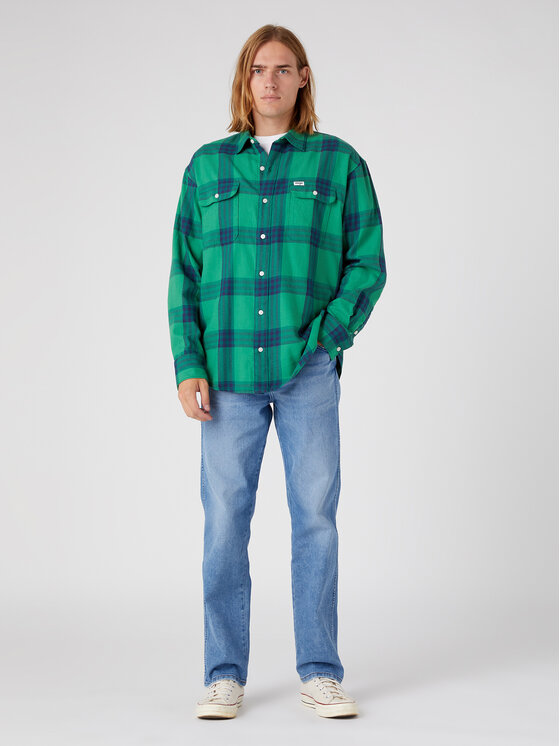 Wrangler Дънки Frontier W16VYLZ70 112330687 Син Relaxed Fit