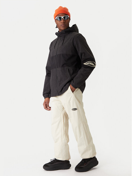 Quiksilver Quiksilver Snieglenčių striukė Hight In The Hood JK EQYTJ03517 Juoda Relaxed Fit