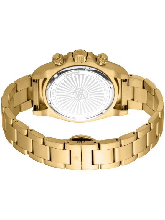 Roberto Cavalli Roberto Cavalli Zegarek RC5G135M0085 Złoty