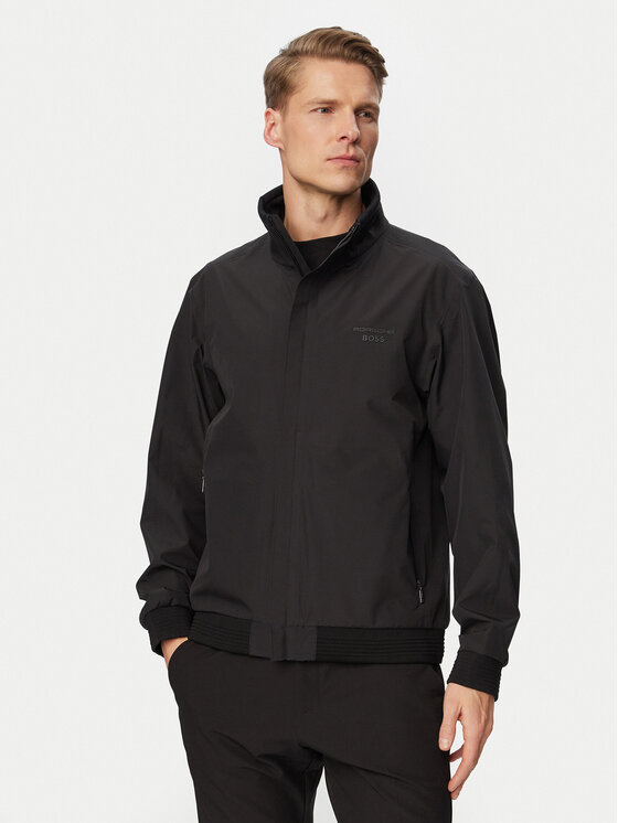 BOSS BOSS Softshellová bunda Spirit70 50560045 Čierna Regular Fit
