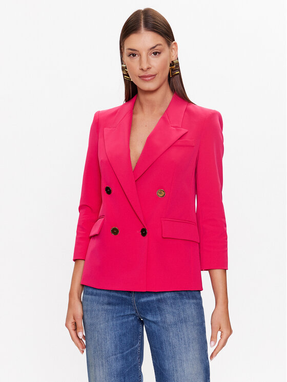 Elisabetta Franchi Elisabetta Franchi Pintsak GI-059-32E2-V550 Roosa Regular Fit