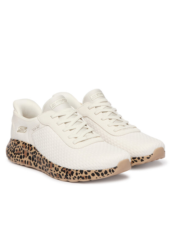 Skechers Skechers Sneakersy BOBS Sport Squad Chaos - Daily Prowl 117246/WHT Biały