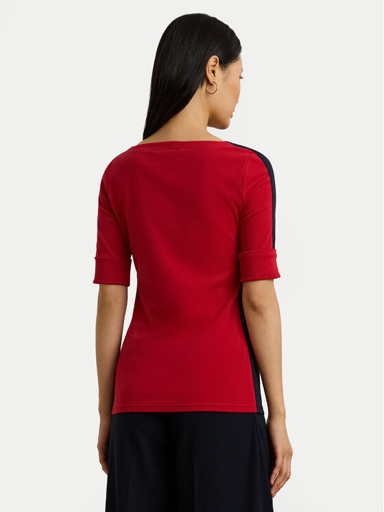 LAUREN RALPH LAUREN LAUREN RALPH LAUREN Bluza 200957589002 Rdeča Slim Fit