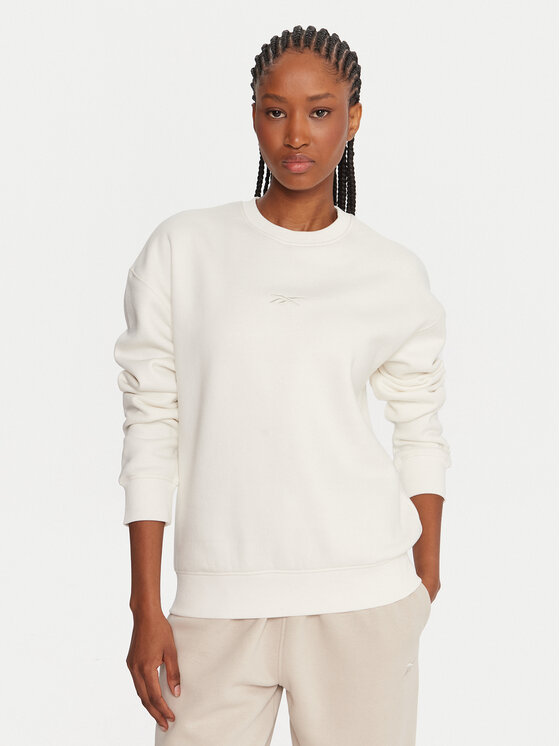 Reebok Reebok Sweatshirt Reebok X Ewa Chodakowska RK25303CCW Écru Regular Fit