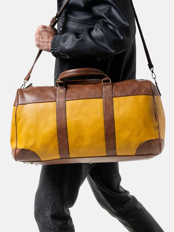 Herling Herling Borsa da viaggio Paxton Giallo