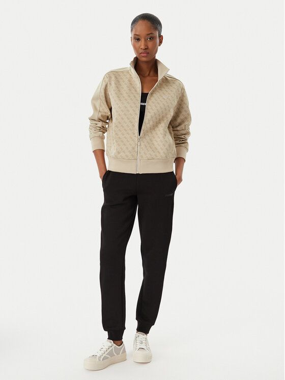 Guess Guess Majica dugih rukava V6RQ08 K2042 Bež Regular Fit