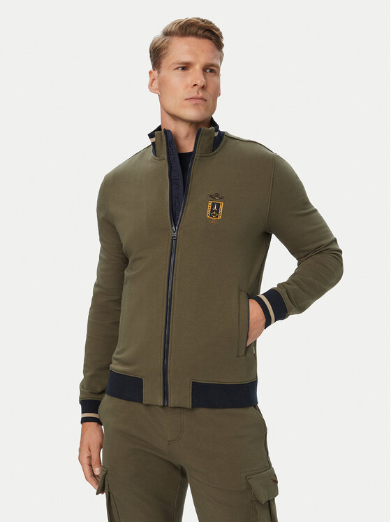 Aeronautica Militare Aeronautica Militare Спортивний костюм 262TF0126UF00662 Хакі Regular Fit