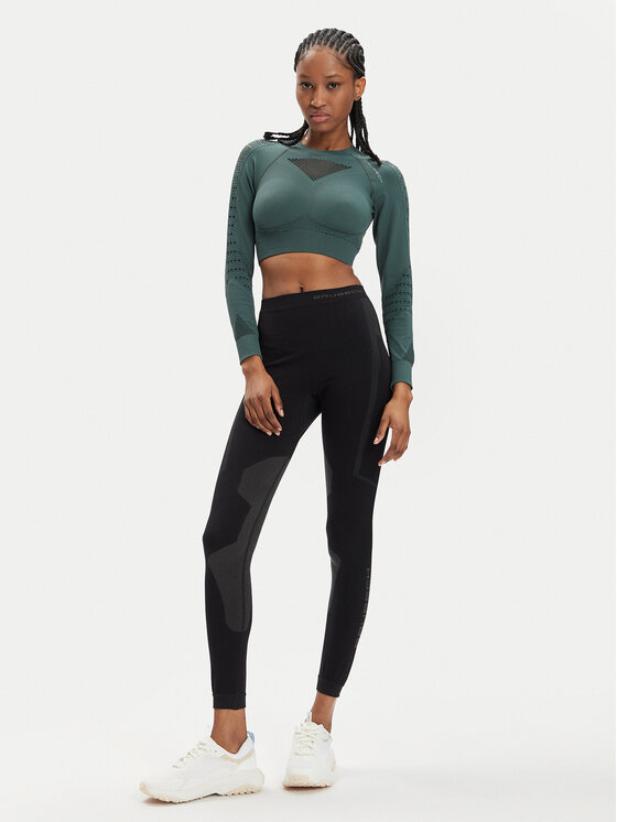 Brubeck Brubeck Tehnička majica LC1002W Zelena Slim Fit