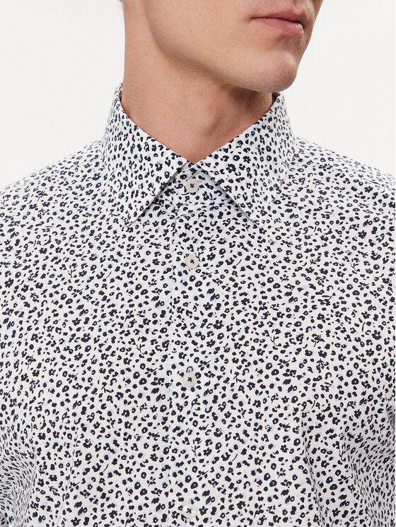 BOSS Boss Košulja H-Hank 50512664 Plava Slim Fit