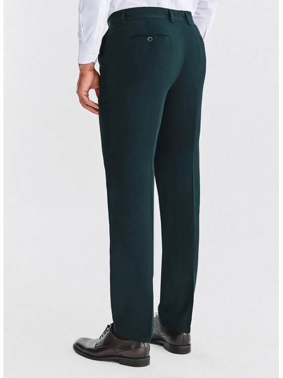 Pako Lorente Pako Lorente Spodnie garniturowe P25WF-6G-009 Zielony Super Slim Fit
