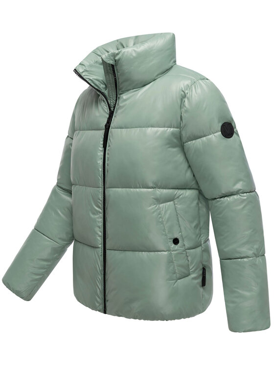 Marikoo Marikoo Kurtka zimowa Hazalee Zielony Regular Fit
