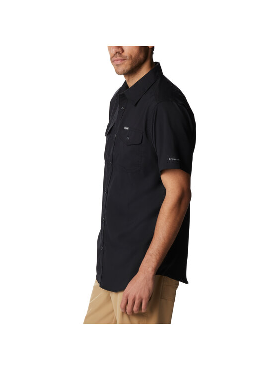 Columbia Columbia Camicia Utilizer II Solid Short Sleeve Shirt Nero Regular Fit