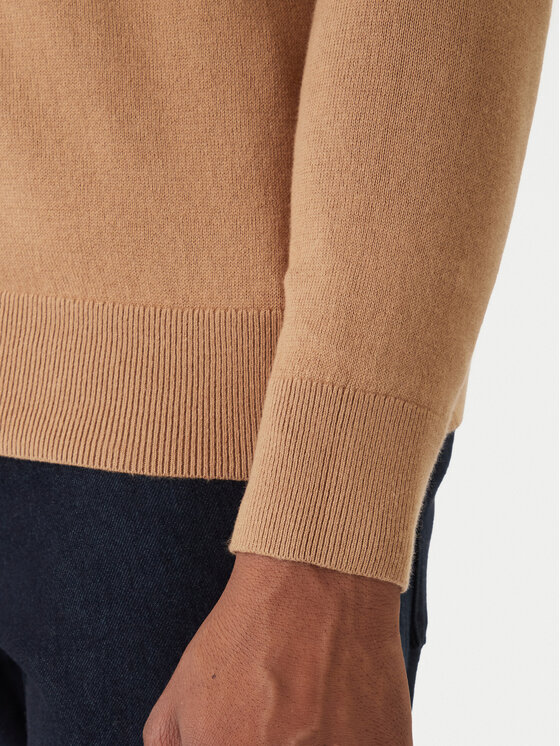 Tommy Hilfiger Tommy Hilfiger Sveter MW0MW28046 Béžová Regular Fit
