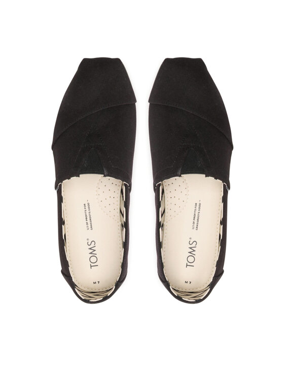 Toms Toms Tenniskingad Alpargata 10017676 Must