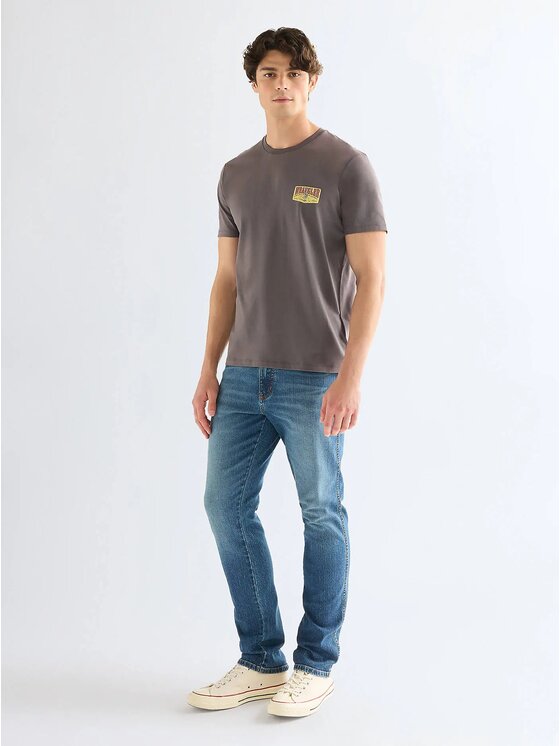 Wrangler Wrangler Jeansy TEXAS SLIM Niebieski Slim Fit