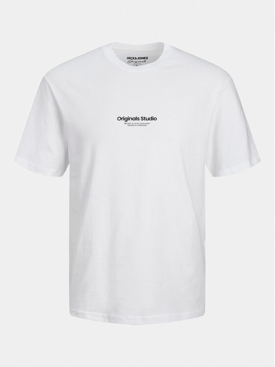 Jack&Jones Jack&Jones T-shirt Vesterbro 12240121 Bijela Relaxed Fit